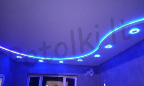 Светодиодные натяжные потолки Вильнюс фото4